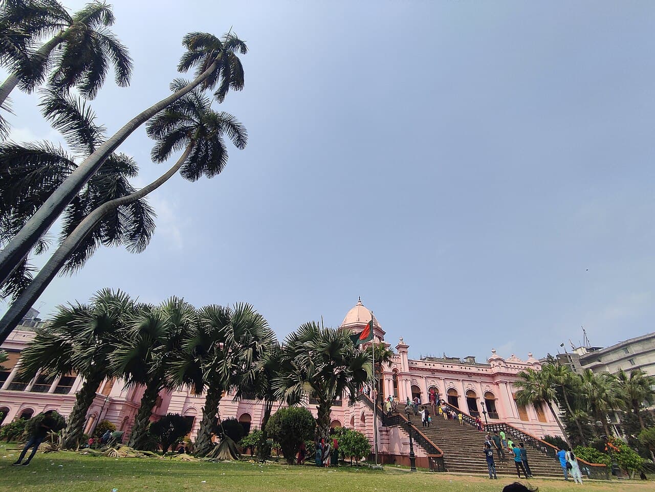 Photograph of Old Dhaka & Ahsan Manzil, Bangladesh