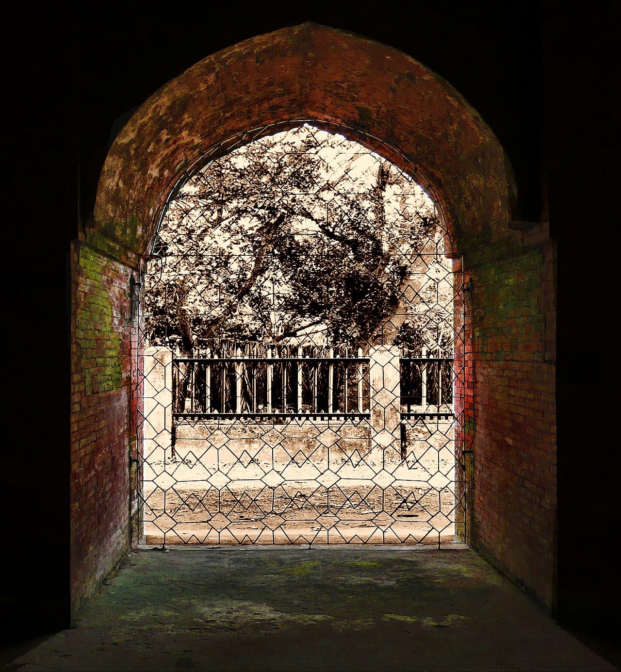 Photograph of Historic Mosque City of Bagerhat, Bangladesh