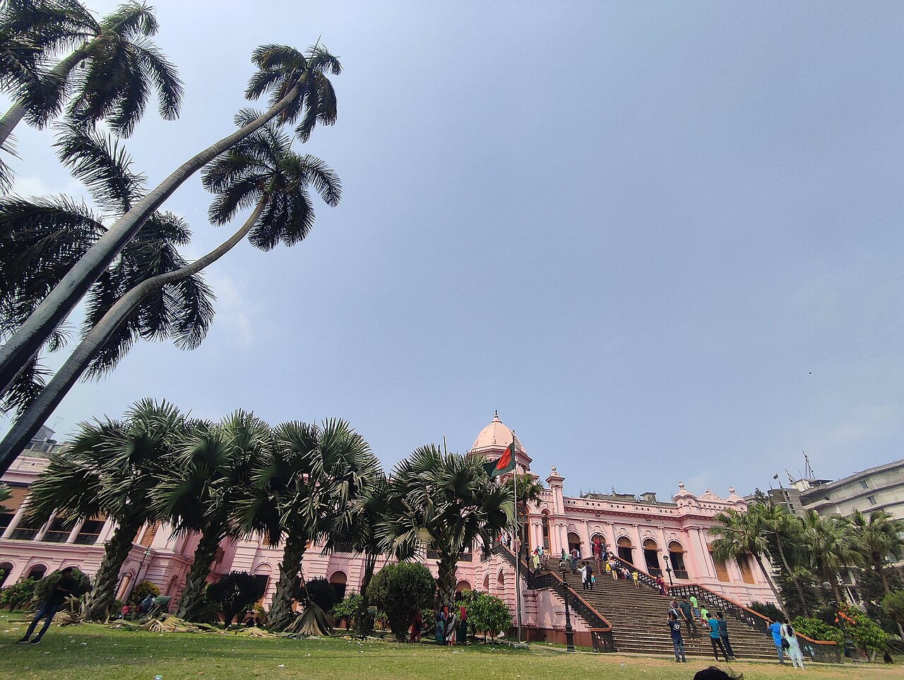 Photograph of Old Dhaka & Ahsan Manzil, Bangladesh