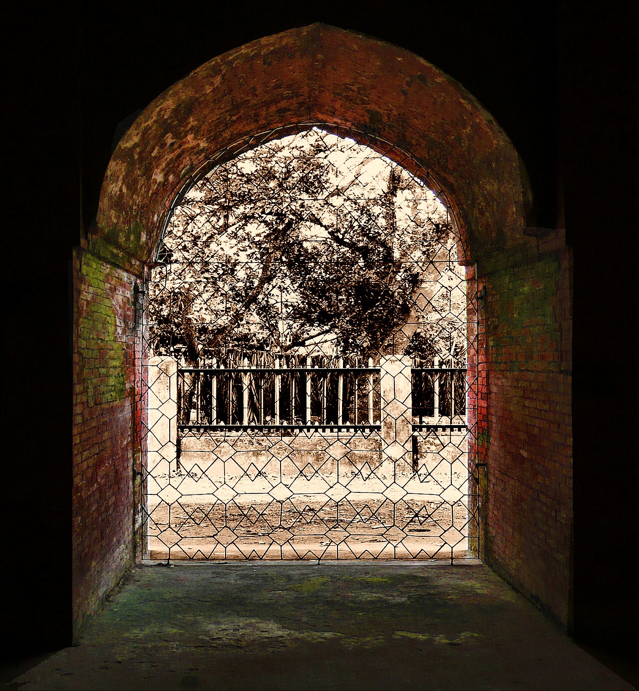 Photograph of Historic Mosque City of Bagerhat, Bangladesh